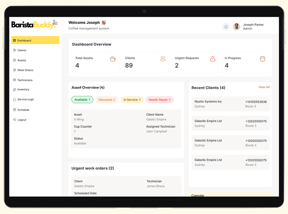 Barista Buddy case study
