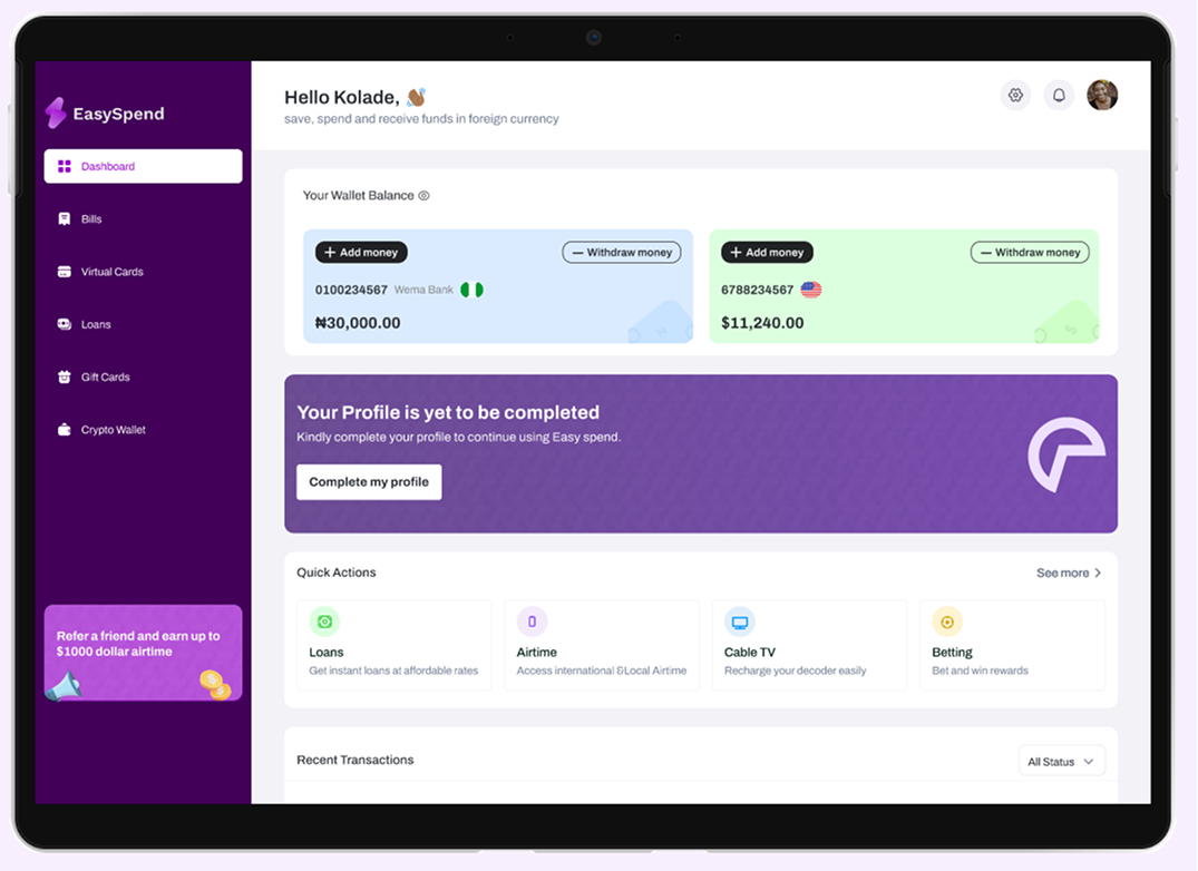 EasySpend case study